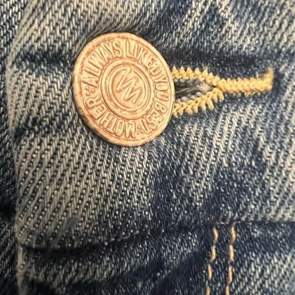 Mother The Looker Ankle Step Fray in Exposed Secret Sister size 29 women’s Jeans - Picture 4 of 11